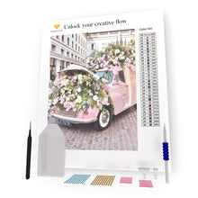 Load image into Gallery viewer, Flowers In The Car DIY Diamond Painting