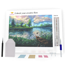 Load image into Gallery viewer, Forest Landscape DIY Diamond Painting