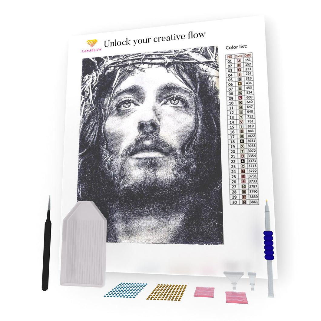 Jesus DIY Diamond Painting – GemsFlow