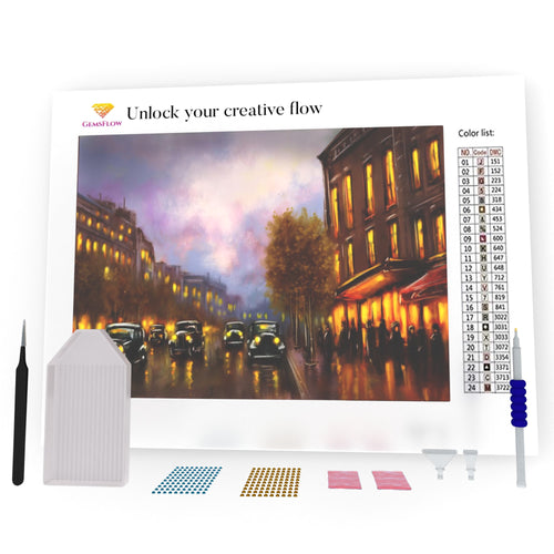 Night View Of The City DIY Diamond Painting