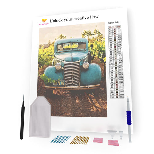 Old Car DIY Diamond Painting