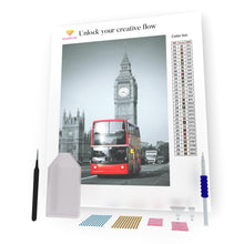 Load image into Gallery viewer, Red Bus And Big Ben DIY Diamond Painting