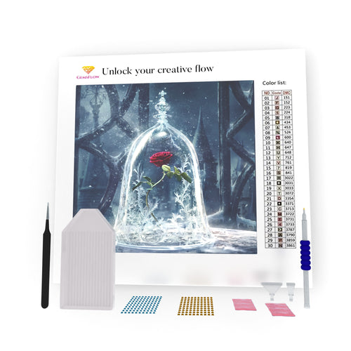 Rose In Winter DIY Diamond Painting