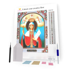 Load image into Gallery viewer, Saint Mary And Angels DIY Diamond Painting