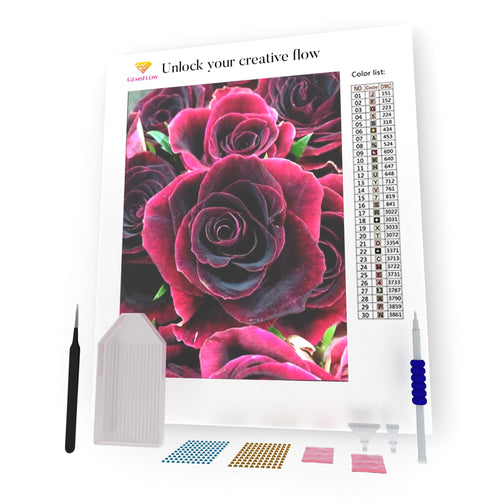 Scarlet Roses DIY Diamond Painting