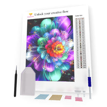 Load image into Gallery viewer, Space Flower DIY Diamond Painting