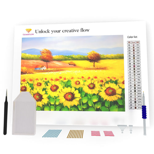 Sunflowers Oil Painting DIY Diamond Painting