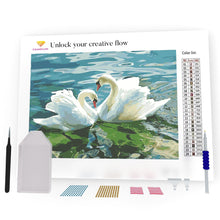 Load image into Gallery viewer, Swans Art DIY Diamond Painting