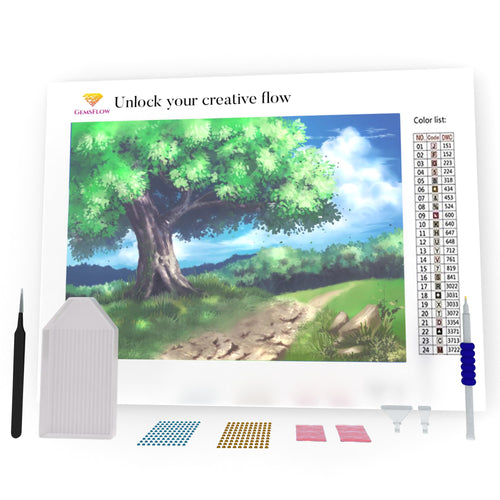 Tree Forest DIY Diamond Painting