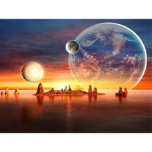 Load image into Gallery viewer, Alien Planet DIY Diamond Painting