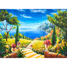 Load image into Gallery viewer, Beautiful Italian Summer Landscape DIY Diamond Painting