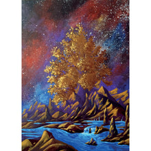 Load image into Gallery viewer, Big Tree Growing From The Mountains DIY Diamond Painting
