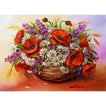 Load image into Gallery viewer, Bouquet Of Field Flowers DIY Diamond Painting
