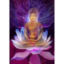 Load image into Gallery viewer, Buddha In Lotus DIY Diamond Painting