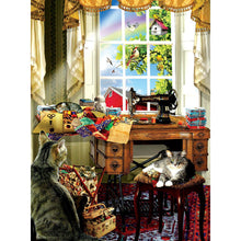 Load image into Gallery viewer, Cats In The Room DIY Diamond Painting