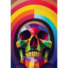 Load image into Gallery viewer, Colorful Scull DIY Diamond Painting