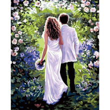 Load image into Gallery viewer, Couple In White DIY Diamond Painting