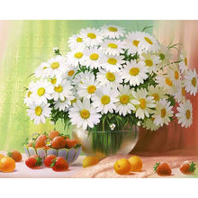 Load image into Gallery viewer, Daisy Flowers Bouquet DIY Diamond Painting