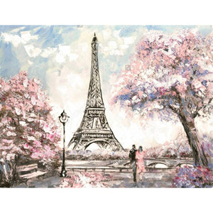 Eiffel Tower Art DIY Diamond Painting