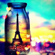 Load image into Gallery viewer, Eiffel Tower In A Bottle DIY Diamond Painting