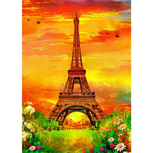 Deals Paris Eiffel Tower Diamond Painting Kits,Diamond Art Kits