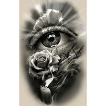 Load image into Gallery viewer, Eye And Roses DIY Diamond Painting