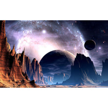 Load image into Gallery viewer, Fantasy Planet DIY Diamond Painting