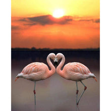 Load image into Gallery viewer, Flamingos DIY Diamond Painting
