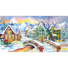 Load image into Gallery viewer, Magic Christmas Village DIY Diamond Painting
