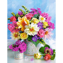 Load image into Gallery viewer, Multicolored Bouquet DIY Diamond Painting