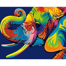 Load image into Gallery viewer, Multicolored Elephant DIY Diamond Painting