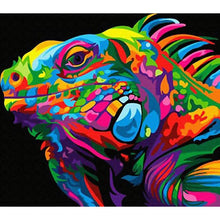 Load image into Gallery viewer, Multicolored Lizard DIY Diamond Painting