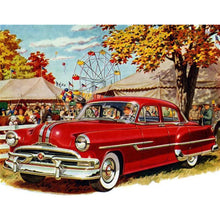 Load image into Gallery viewer, Red Car Art DIY Diamond Painting