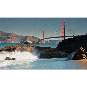 San Francisco Golden Gate Bridge DIY Diamond Painting