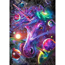 Load image into Gallery viewer, Space Horse DIY Diamond Painting