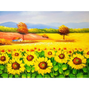 Sunflowers Oil Painting DIY Diamond Painting