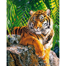 Load image into Gallery viewer, Tiger In The Jungles DIY Diamond Painting