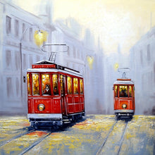Load image into Gallery viewer, Tram In Old City DIY Diamond Painting