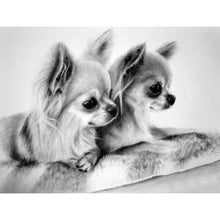 Load image into Gallery viewer, Two Chihuahua DIY Diamond Painting