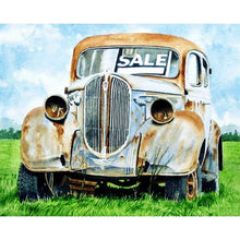 Load image into Gallery viewer, Vintage Car DIY Diamond Painting