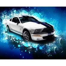 Load image into Gallery viewer, White Sport Car DIY Diamond Painting