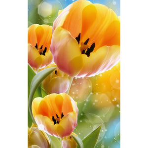 Yellow Tulips DIY Diamond Painting